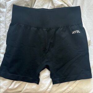 AYBL Women's Black Bike Shorts